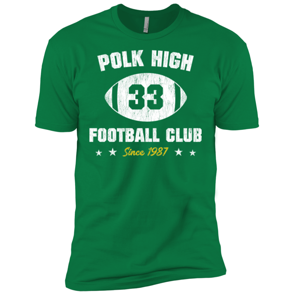 T-Shirts Kelly Green / X-Small Polk High Football Men's Premium T-Shirt