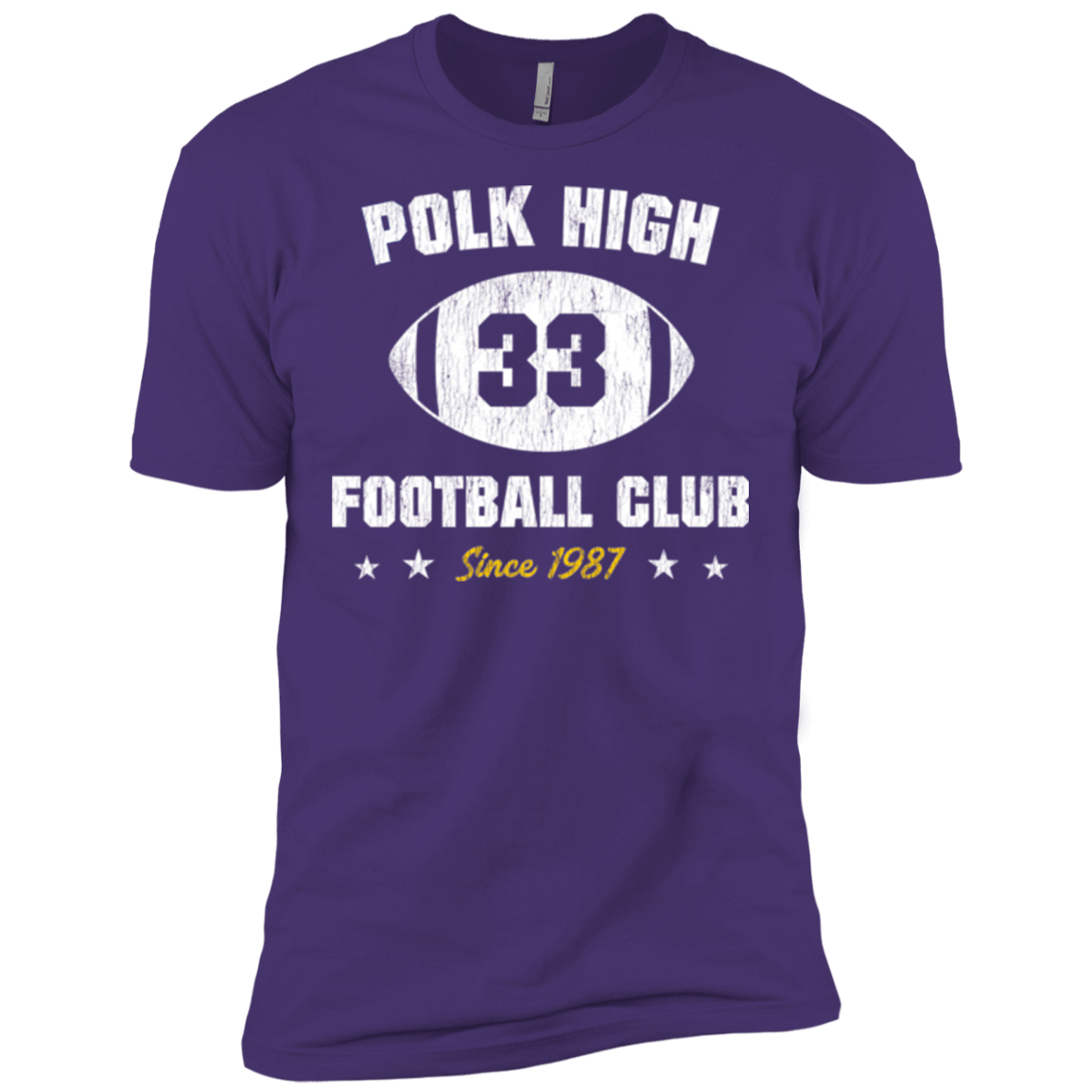 T-Shirts Purple / X-Small Polk High Football Men's Premium T-Shirt