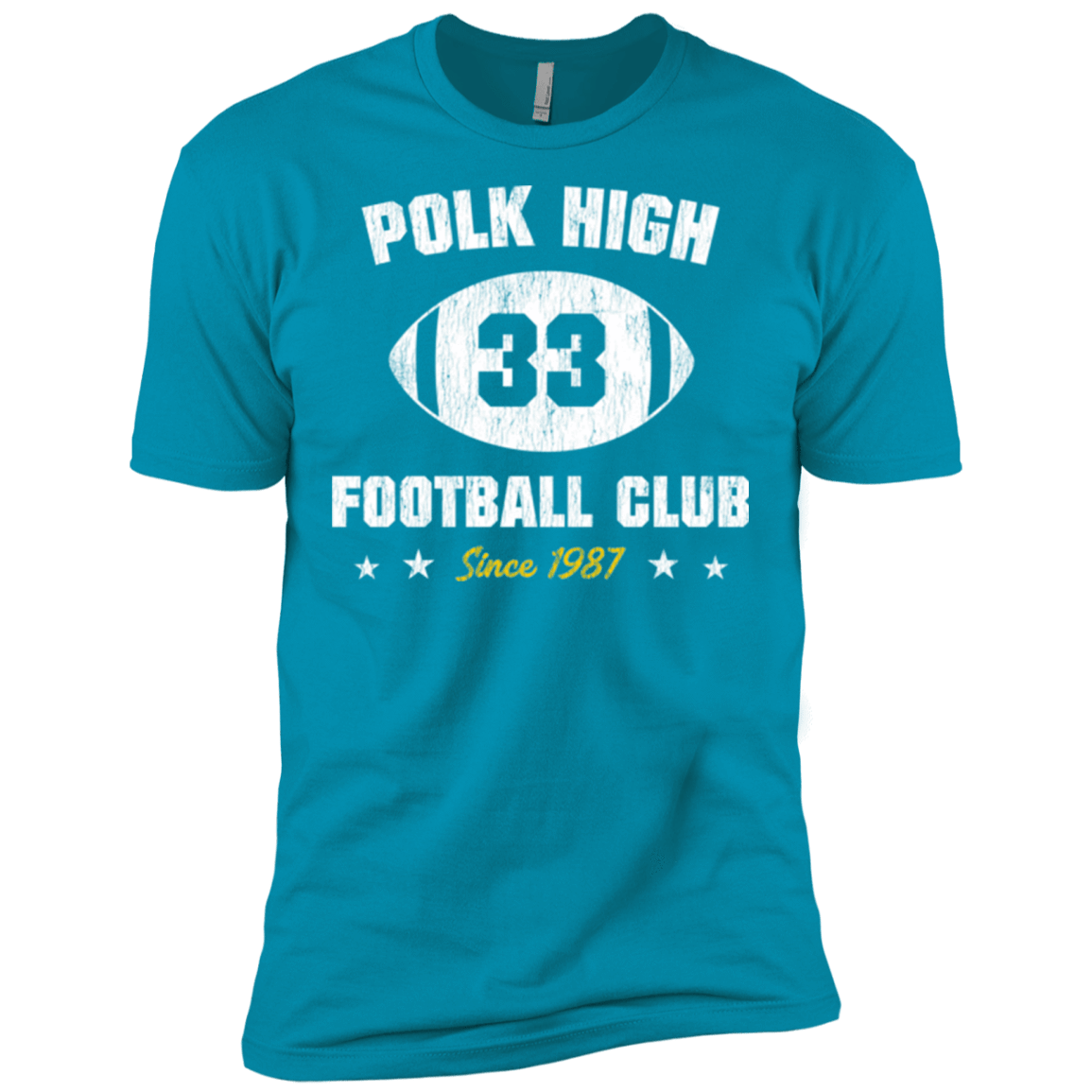 T-Shirts Turquoise / X-Small Polk High Football Men's Premium T-Shirt