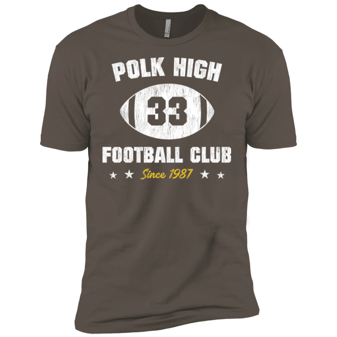 T-Shirts Warm Grey / X-Small Polk High Football Men's Premium T-Shirt