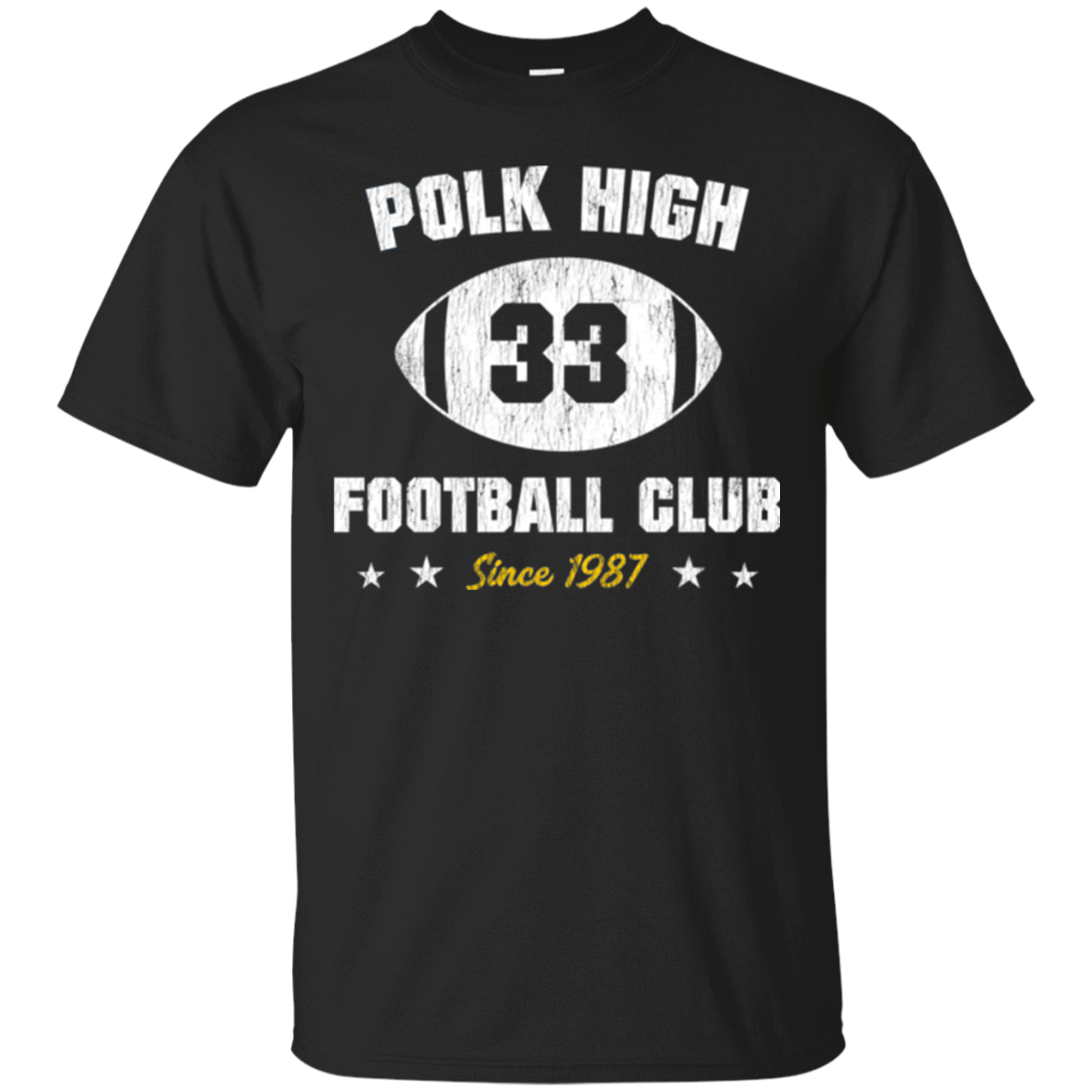 T-Shirts Black / Small Polk High Football T-Shirt