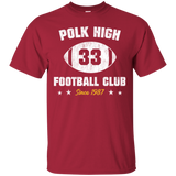 T-Shirts Cardinal / Small Polk High Football T-Shirt