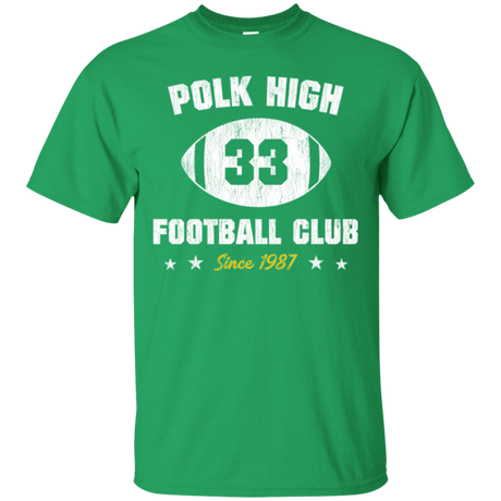 T-Shirts Irish Green / Small Polk High Football T-Shirt
