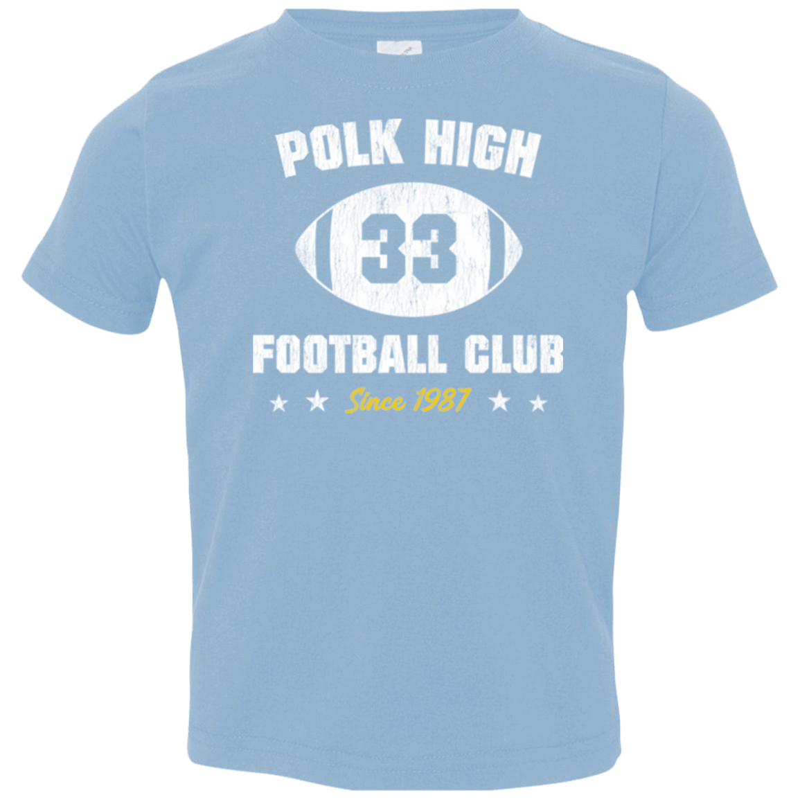 T-Shirts Light Blue / 2T Polk High Football Toddler Premium T-Shirt