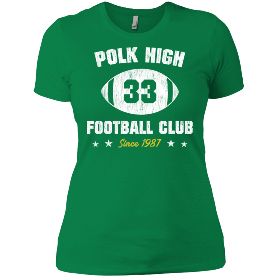 T-Shirts Kelly Green / X-Small Polk High Football Women's Premium T-Shirt