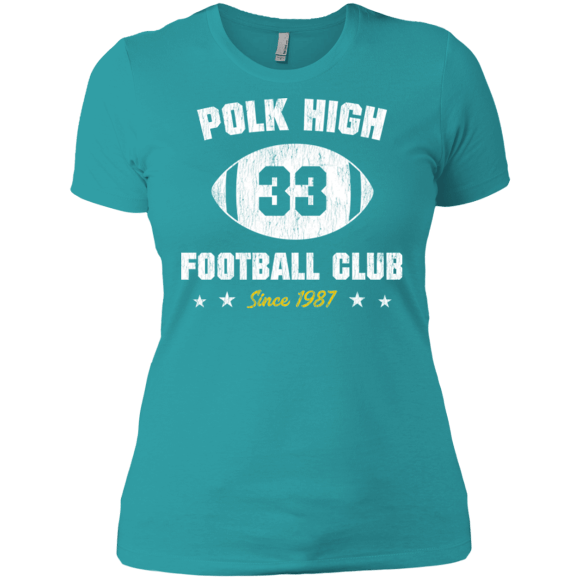 T-Shirts Tahiti Blue / X-Small Polk High Football Women's Premium T-Shirt