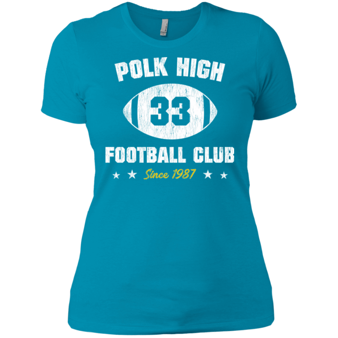 T-Shirts Turquoise / X-Small Polk High Football Women's Premium T-Shirt