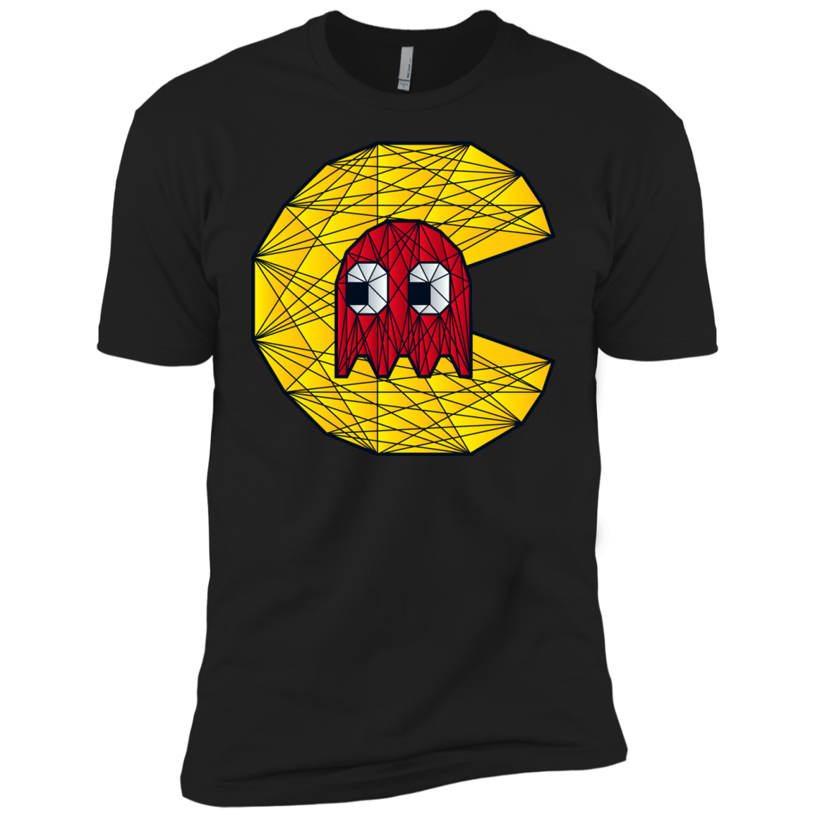 T-Shirts Black / YXS Poly Pac Man Boys Premium T-Shirt