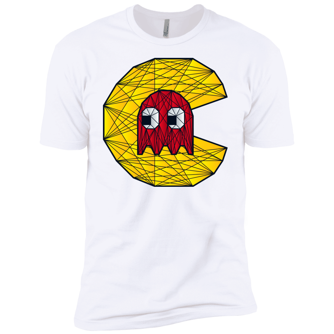 T-Shirts White / YXS Poly Pac Man Boys Premium T-Shirt