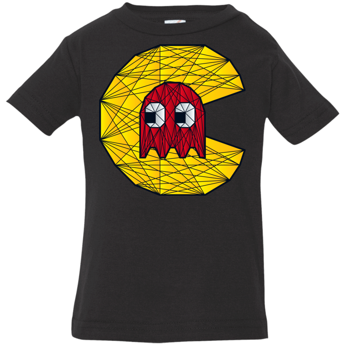 T-Shirts Black / 6 Months Poly Pac Man Infant Premium T-Shirt