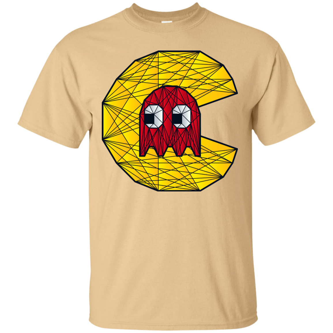 T-Shirts Vegas Gold / S Poly Pac Man T-Shirt