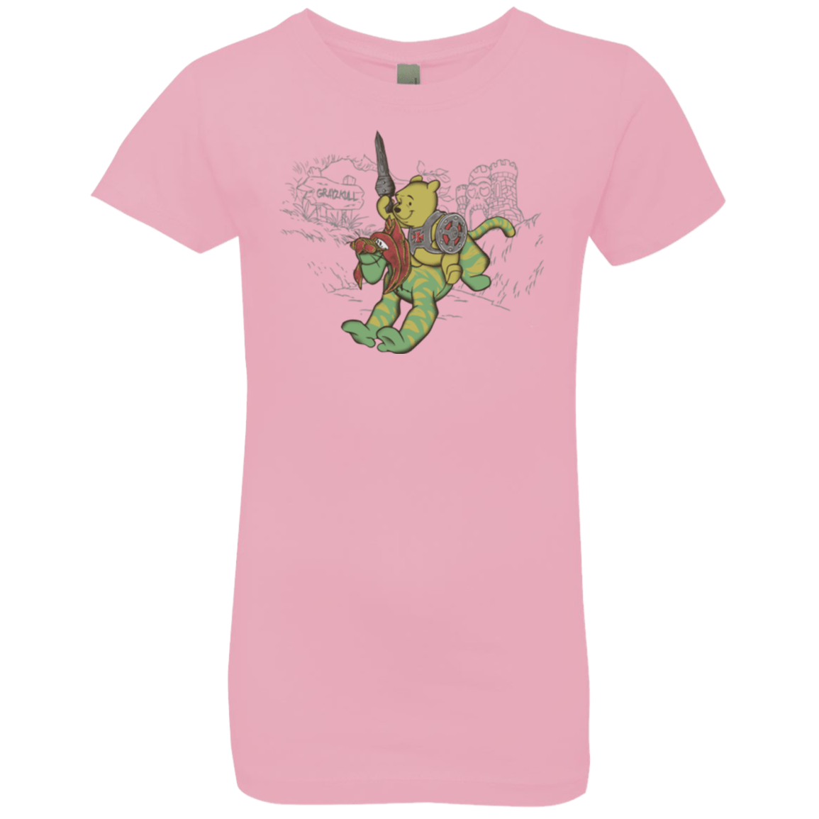 T-Shirts Light Pink / YXS Poohwah of Grayzkull Girls Premium T-Shirt