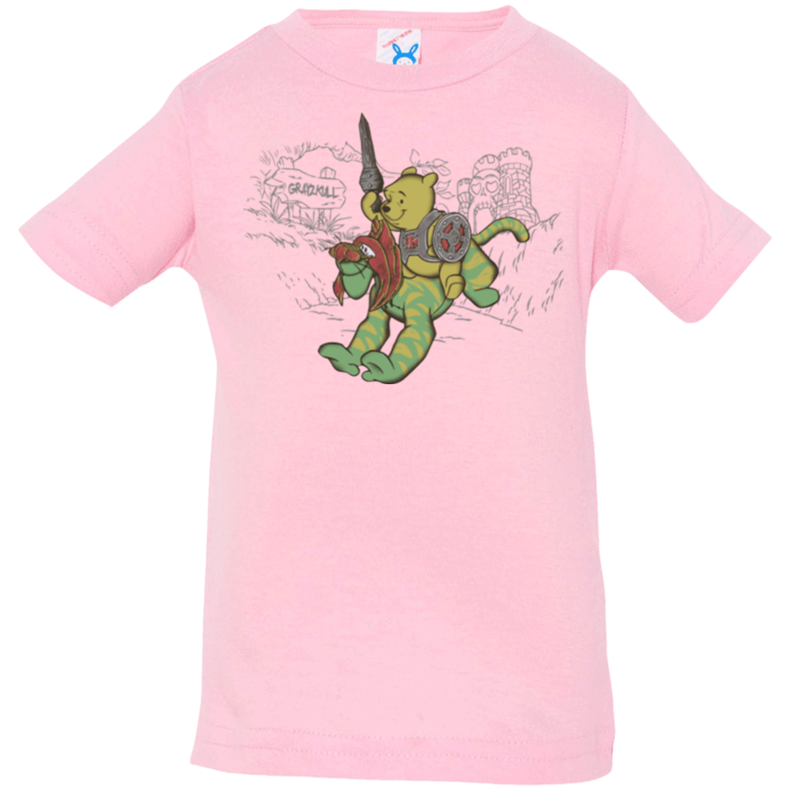 T-Shirts Pink / 6 Months Poohwah of Grayzkull Infant Premium T-Shirt