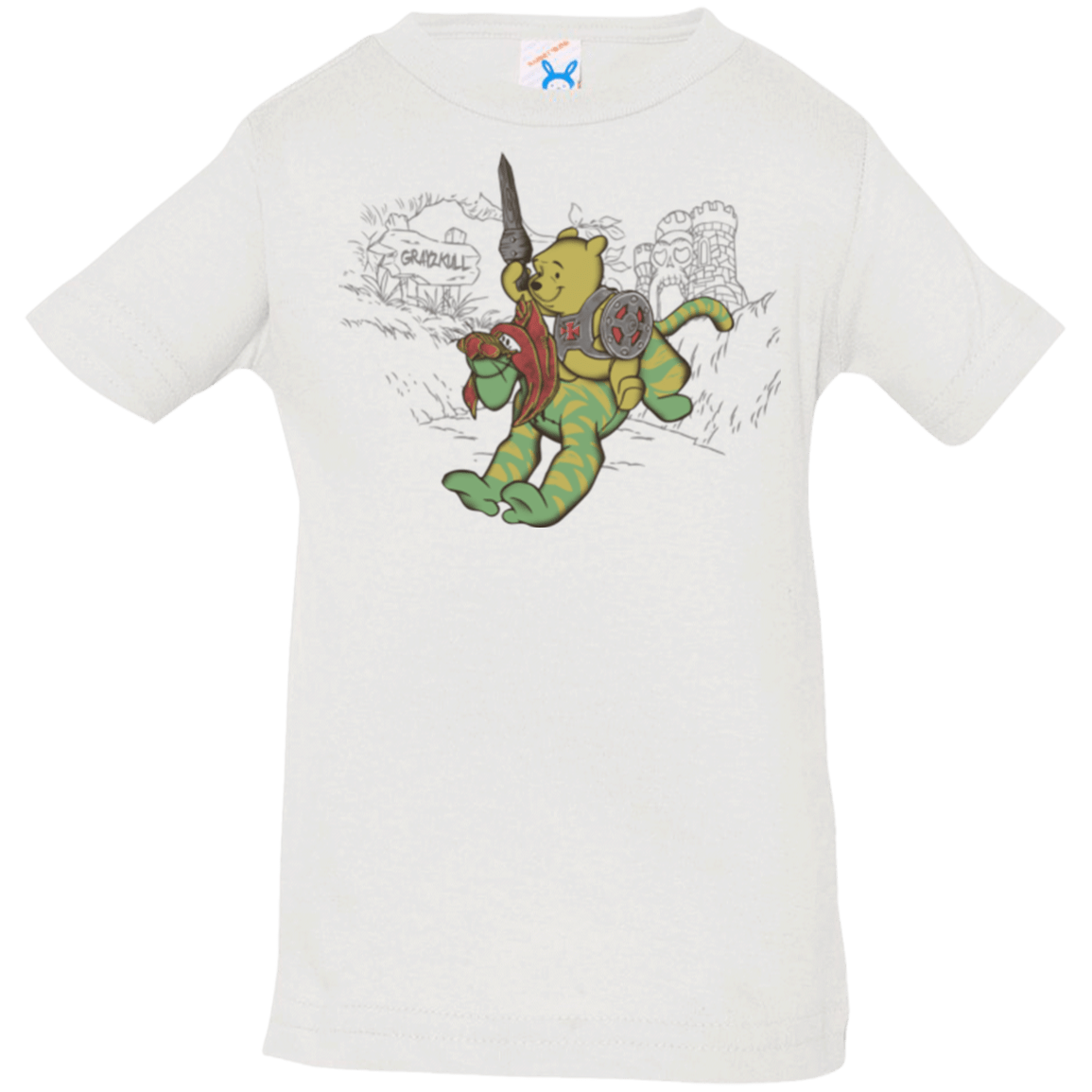 T-Shirts White / 6 Months Poohwah of Grayzkull Infant Premium T-Shirt