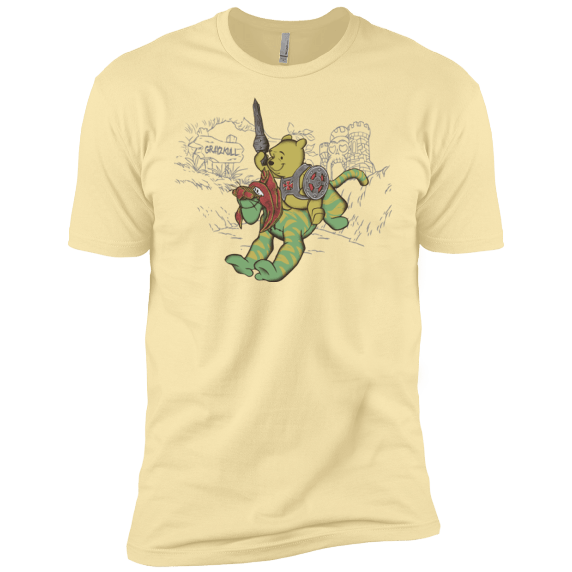 T-Shirts Banana Cream / X-Small Poohwah of Grayzkull Men's Premium T-Shirt