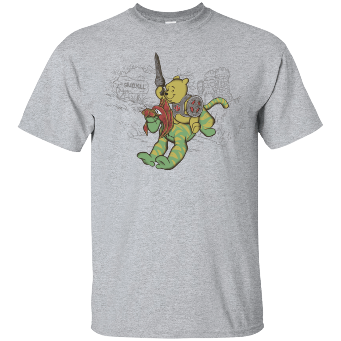 T-Shirts Sport Grey / Small Poohwah of Grayzkull T-Shirt