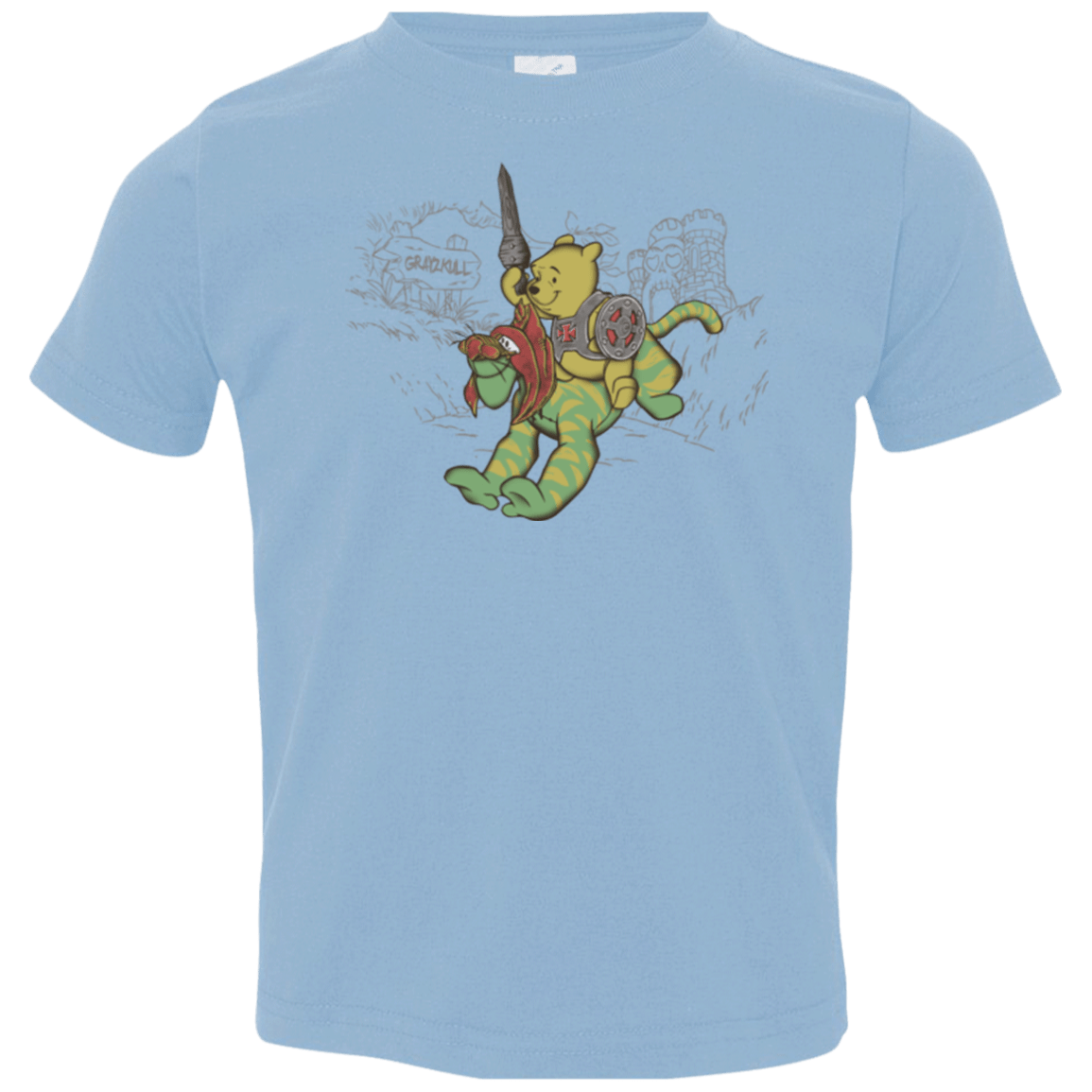 T-Shirts Light Blue / 2T Poohwah of Grayzkull Toddler Premium T-Shirt