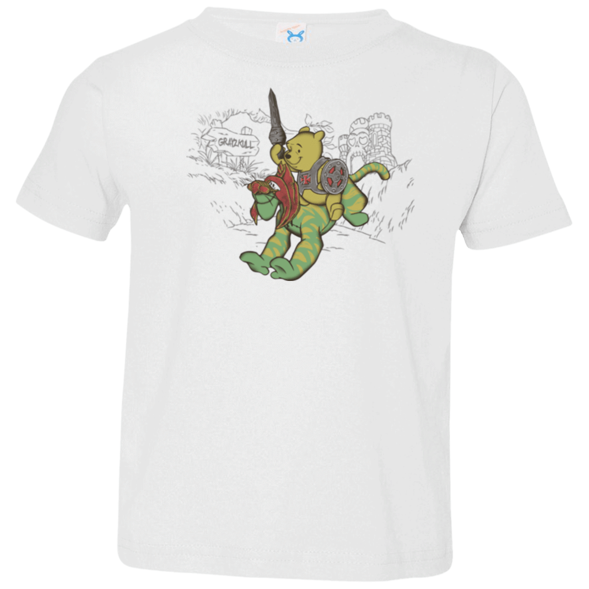 T-Shirts White / 2T Poohwah of Grayzkull Toddler Premium T-Shirt
