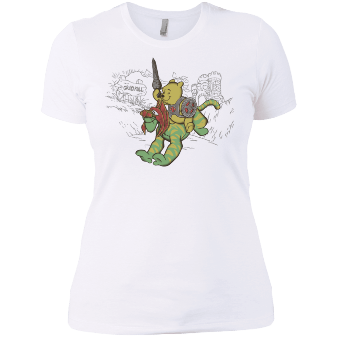 T-Shirts White / X-Small Poohwah of Grayzkull Women's Premium T-Shirt