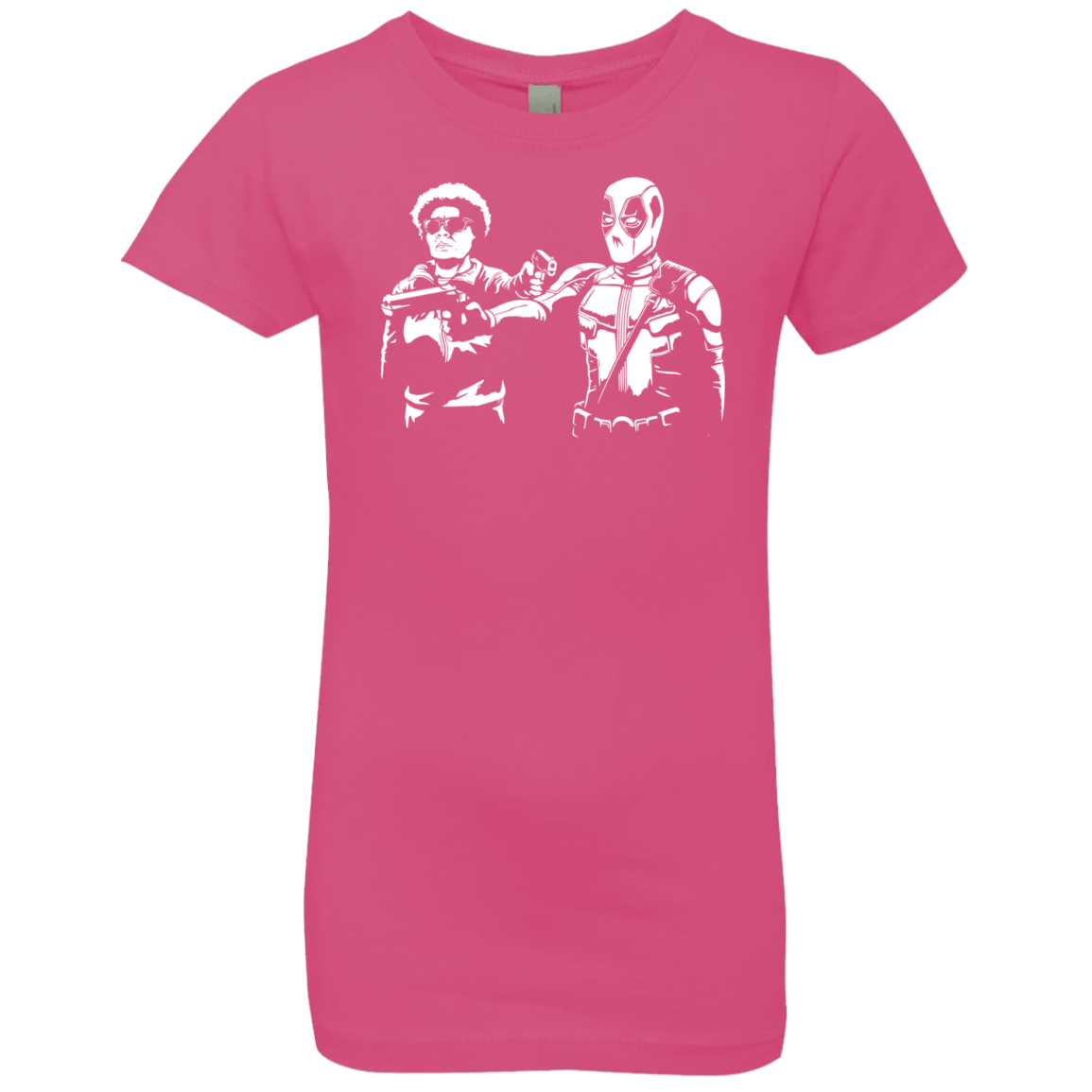 T-Shirts Hot Pink / YXS Pool Fiction Girls Premium T-Shirt