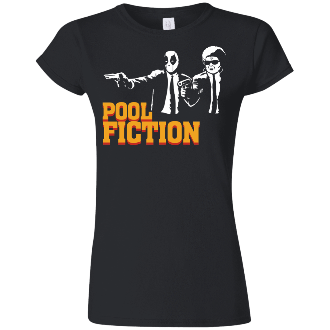 T-Shirts Black / S Pool Fiction Junior Slimmer-Fit T-Shirt