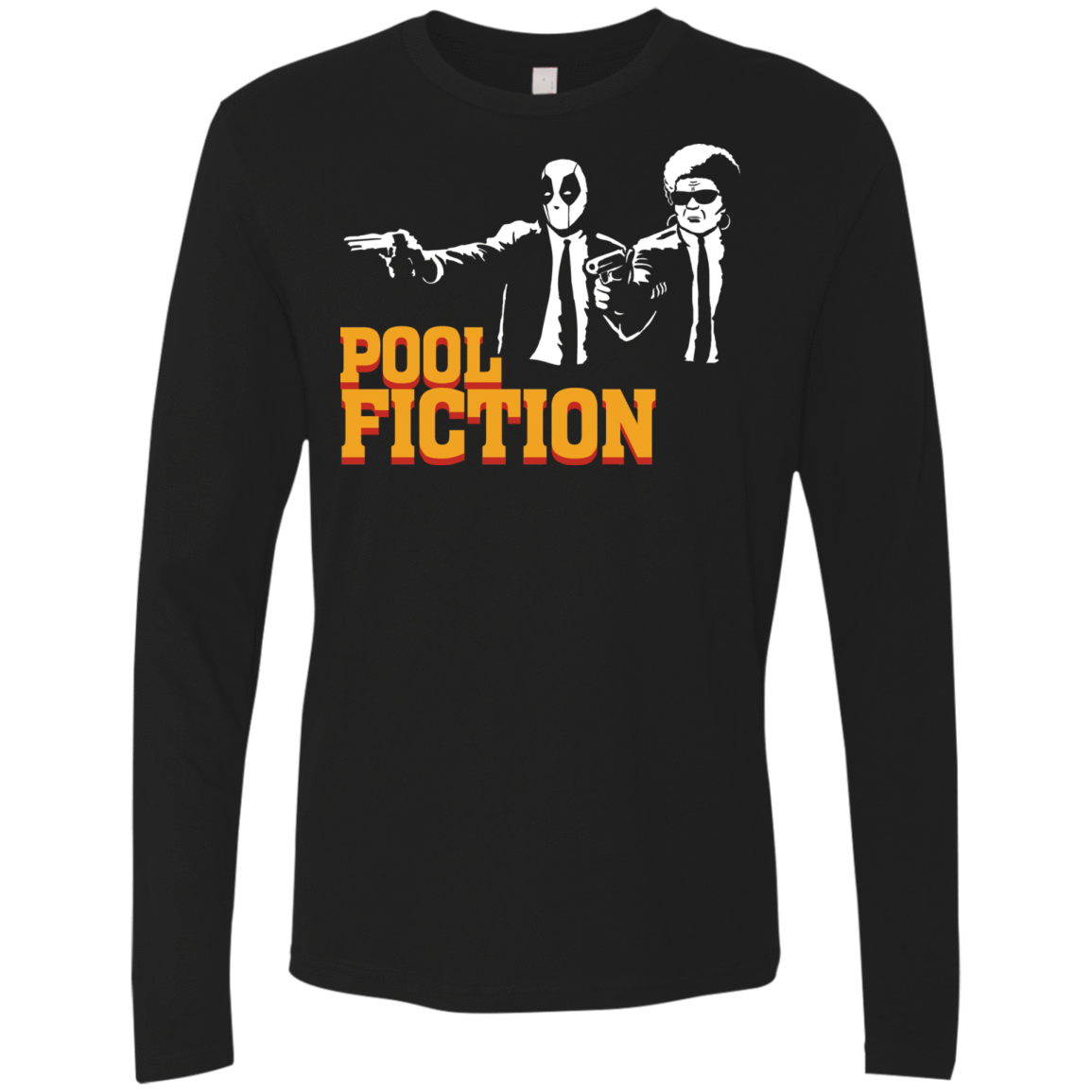 T-Shirts Black / S Pool Fiction Men's Premium Long Sleeve