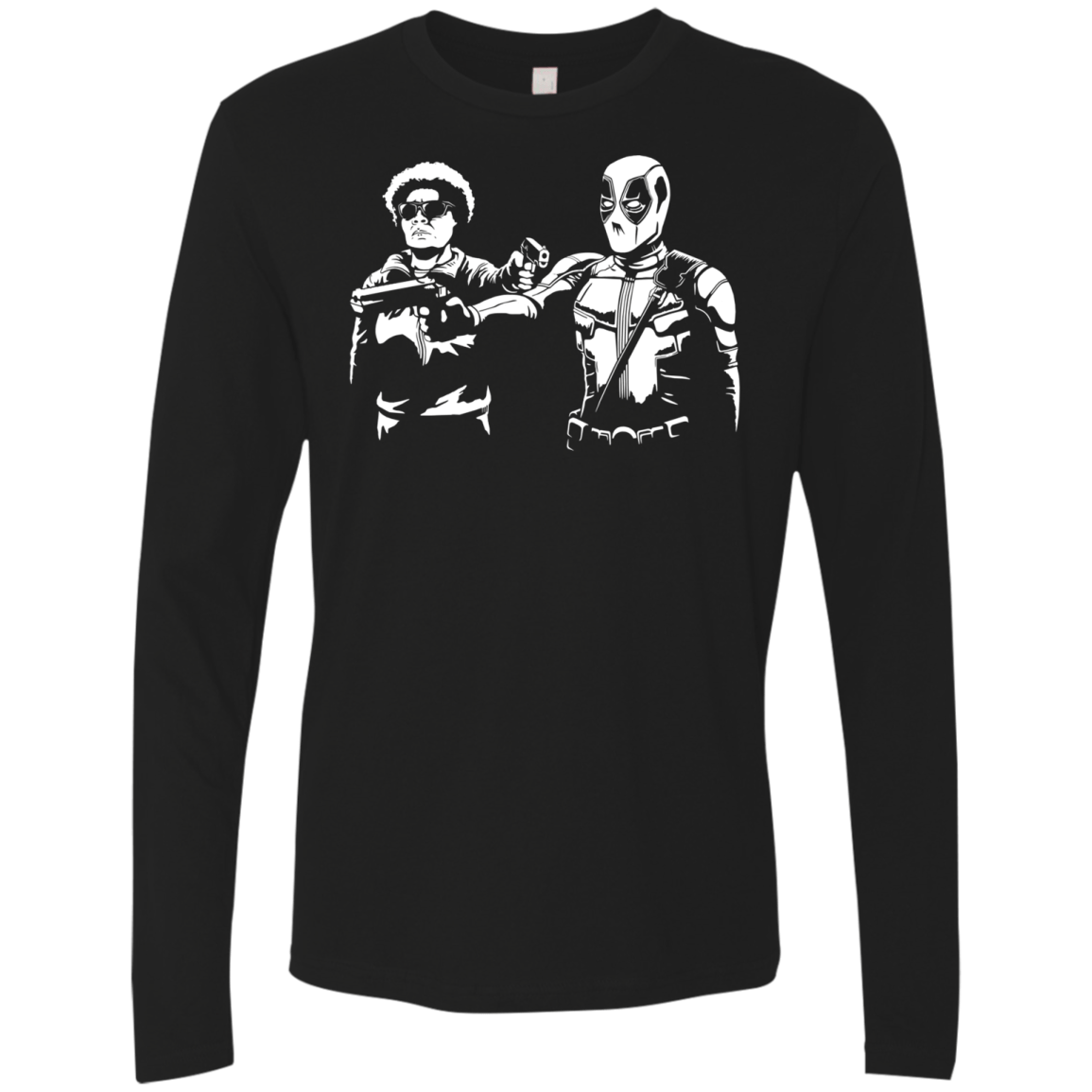 T-Shirts Black / S Pool Fiction Men's Premium Long Sleeve