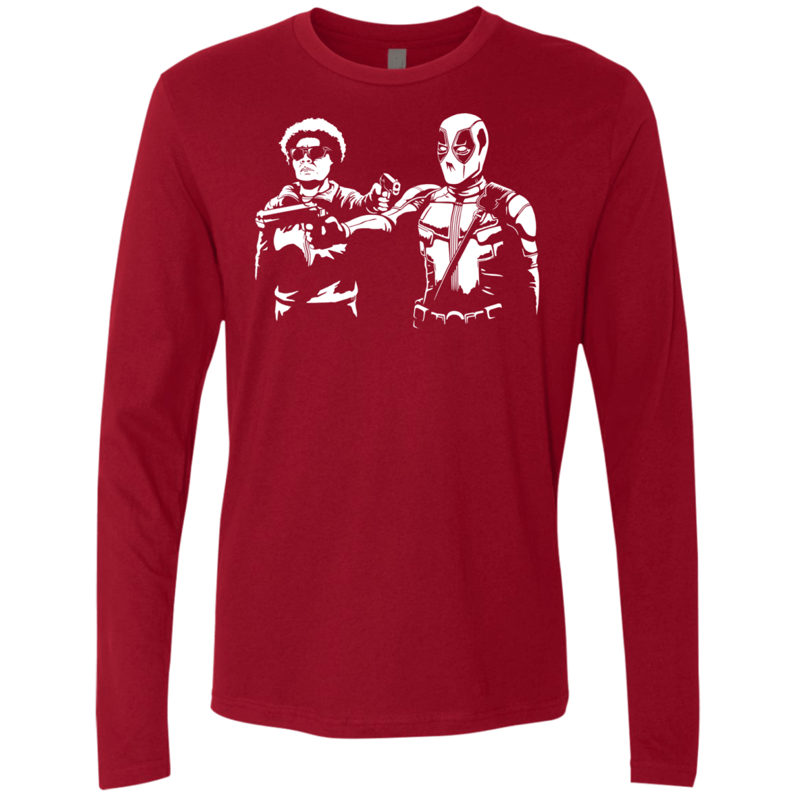 T-Shirts Cardinal / S Pool Fiction Men's Premium Long Sleeve