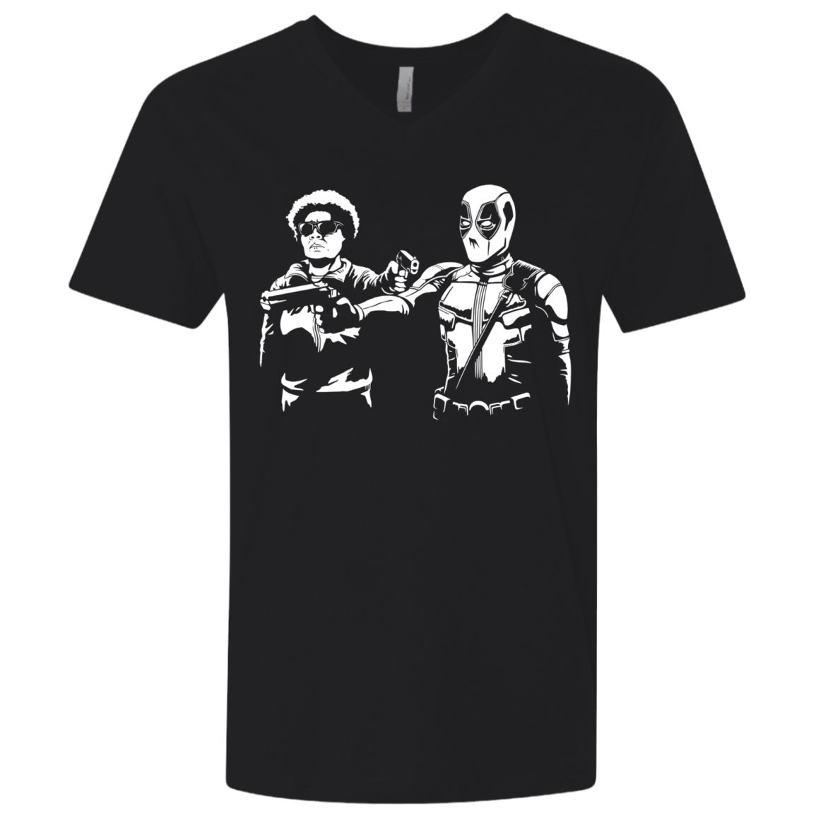 T-Shirts Black / X-Small Pool Fiction Men's Premium V-Neck