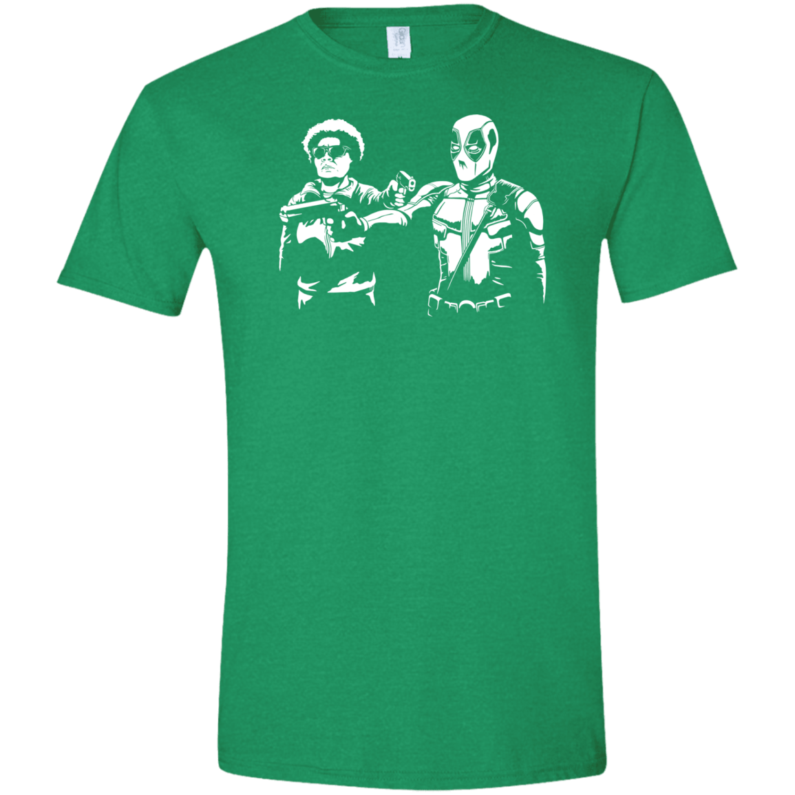 T-Shirts Heather Irish Green / S Pool Fiction Men's Semi-Fitted Softstyle