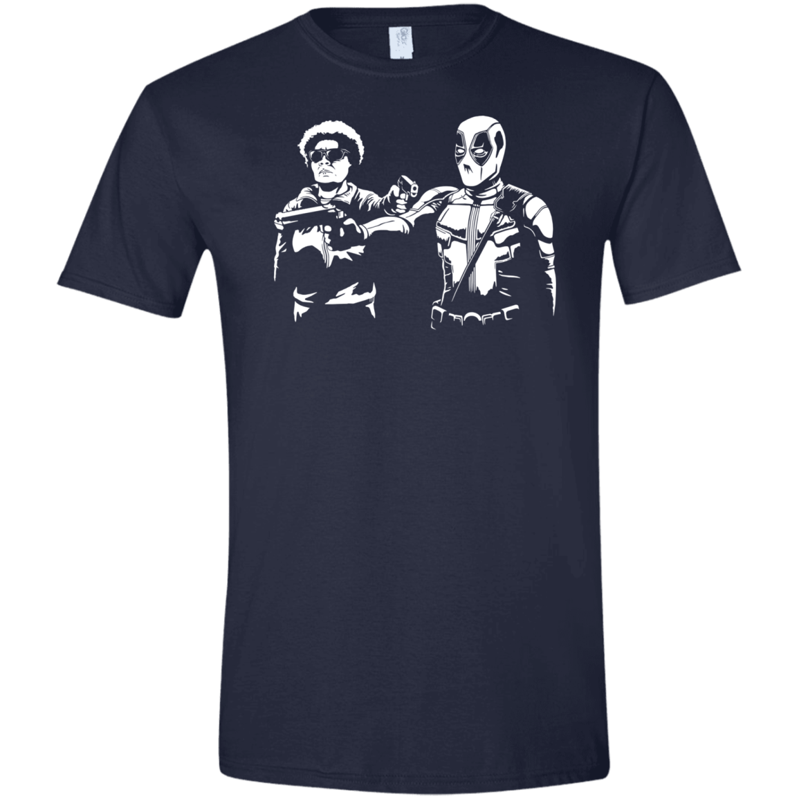 T-Shirts Navy / X-Small Pool Fiction Men's Semi-Fitted Softstyle