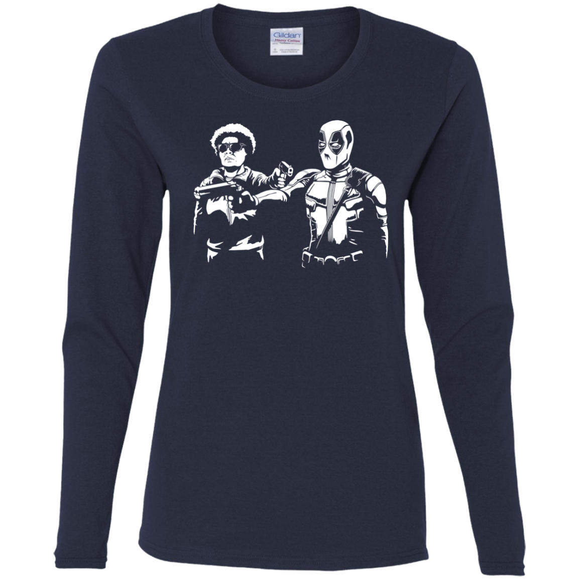 T-Shirts Navy / S Pool Fiction Women's Long Sleeve T-Shirt