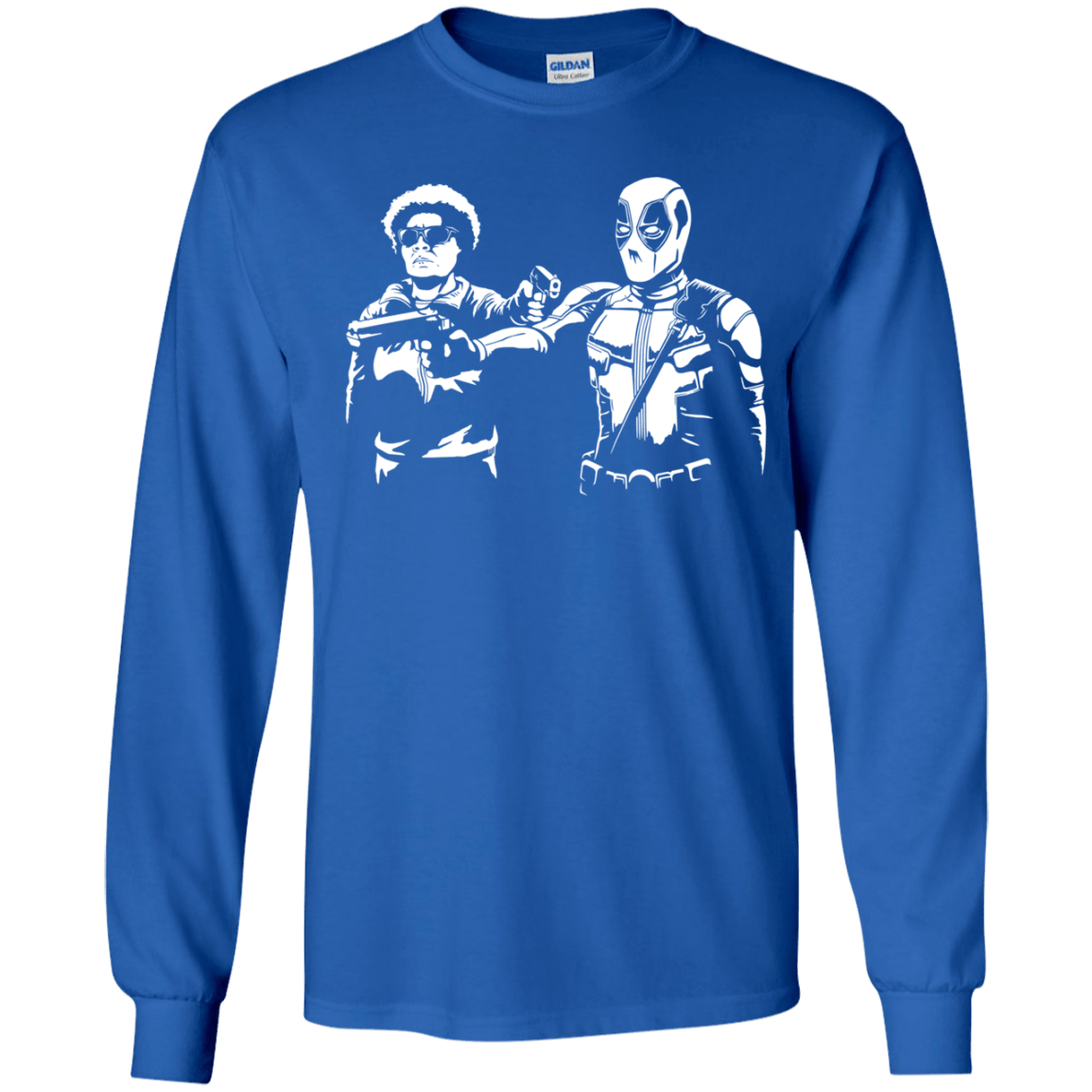 T-Shirts Royal / YS Pool Fiction Youth Long Sleeve T-Shirt