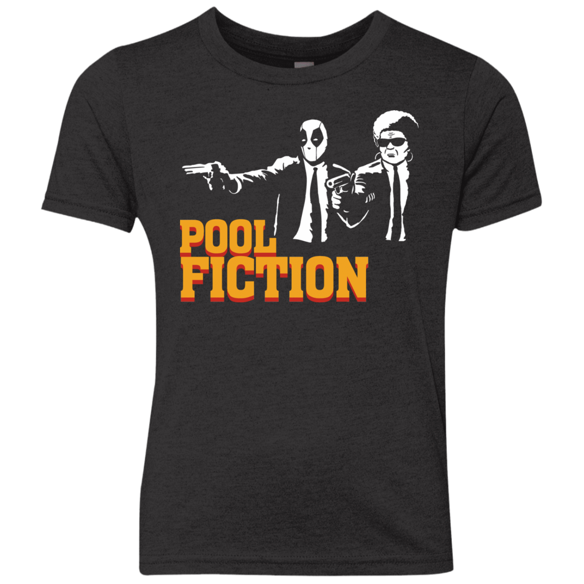 T-Shirts Vintage Black / YXS Pool Fiction Youth Triblend T-Shirt