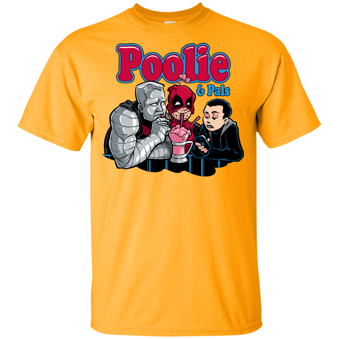 T-Shirts Gold / YXS Poolie Youth T-Shirt