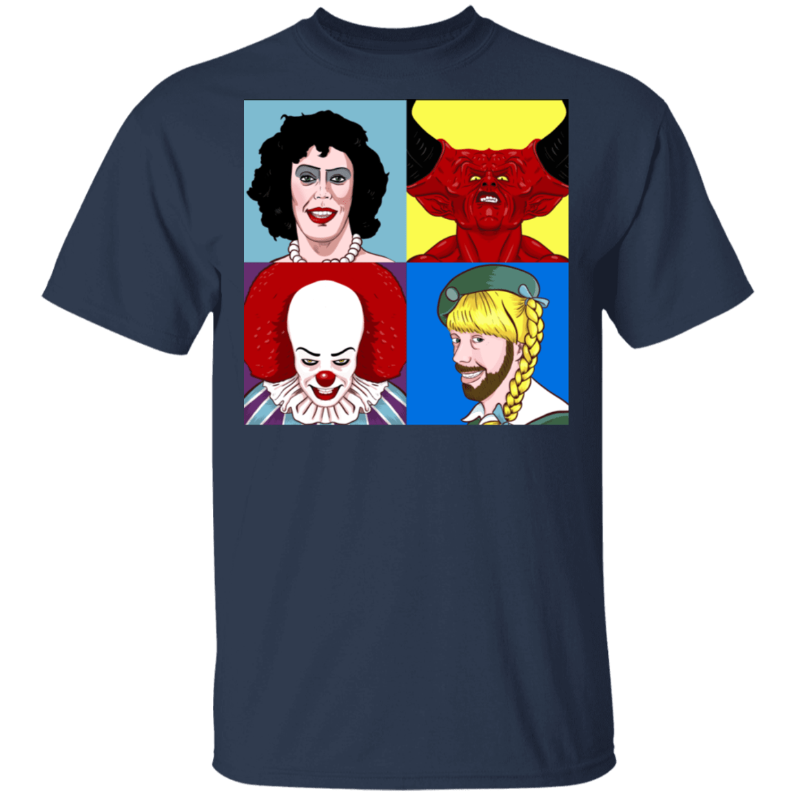 T-Shirts Navy / S Pop Curry T-Shirt