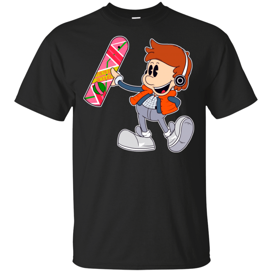 T-Shirts Black / S Pop McFly T-Shirt