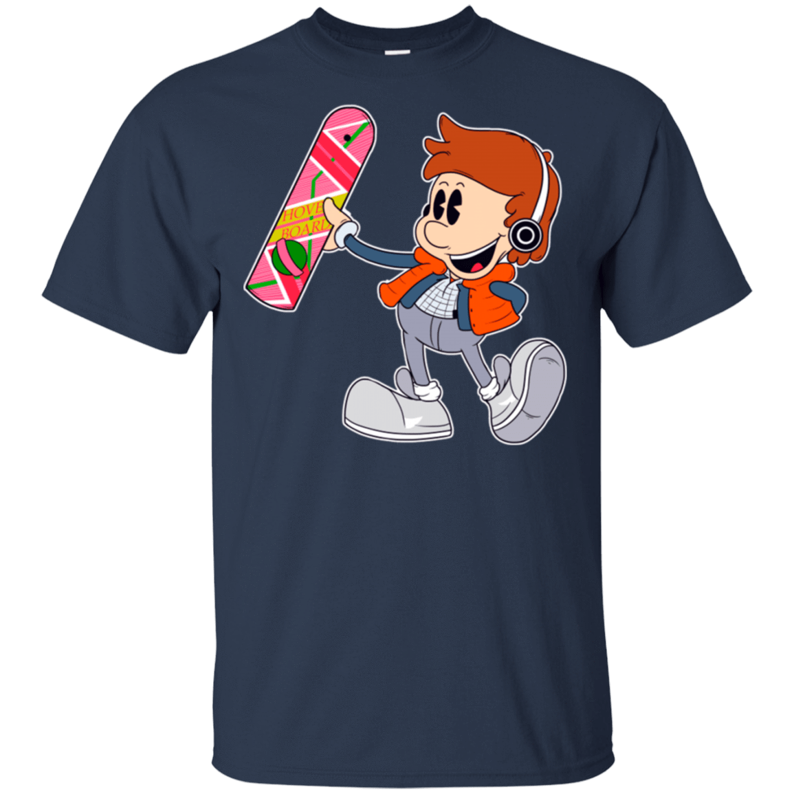 T-Shirts Navy / S Pop McFly T-Shirt