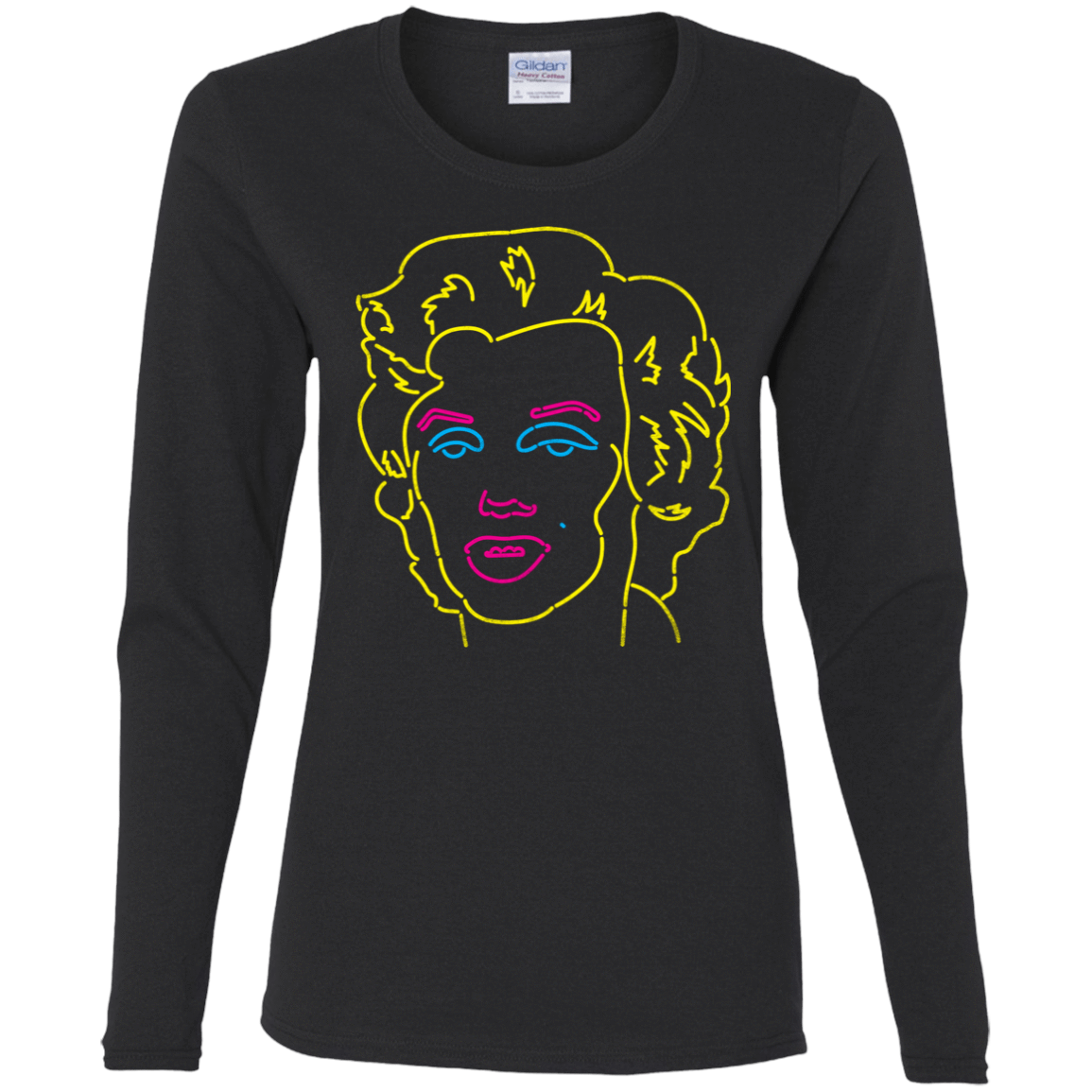 T-Shirts Black / S Popart 67 Women's Long Sleeve T-Shirt