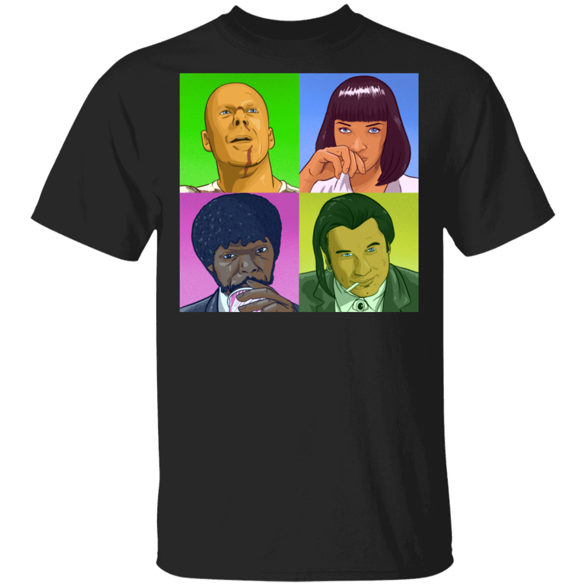 T-Shirts Black / S PoPart Fiction T-Shirt