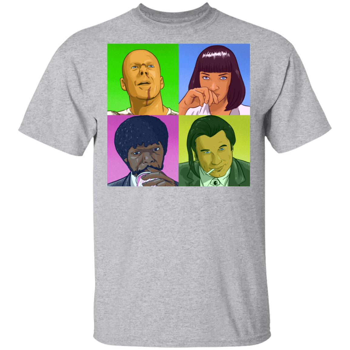 T-Shirts Sport Grey / S PoPart Fiction T-Shirt