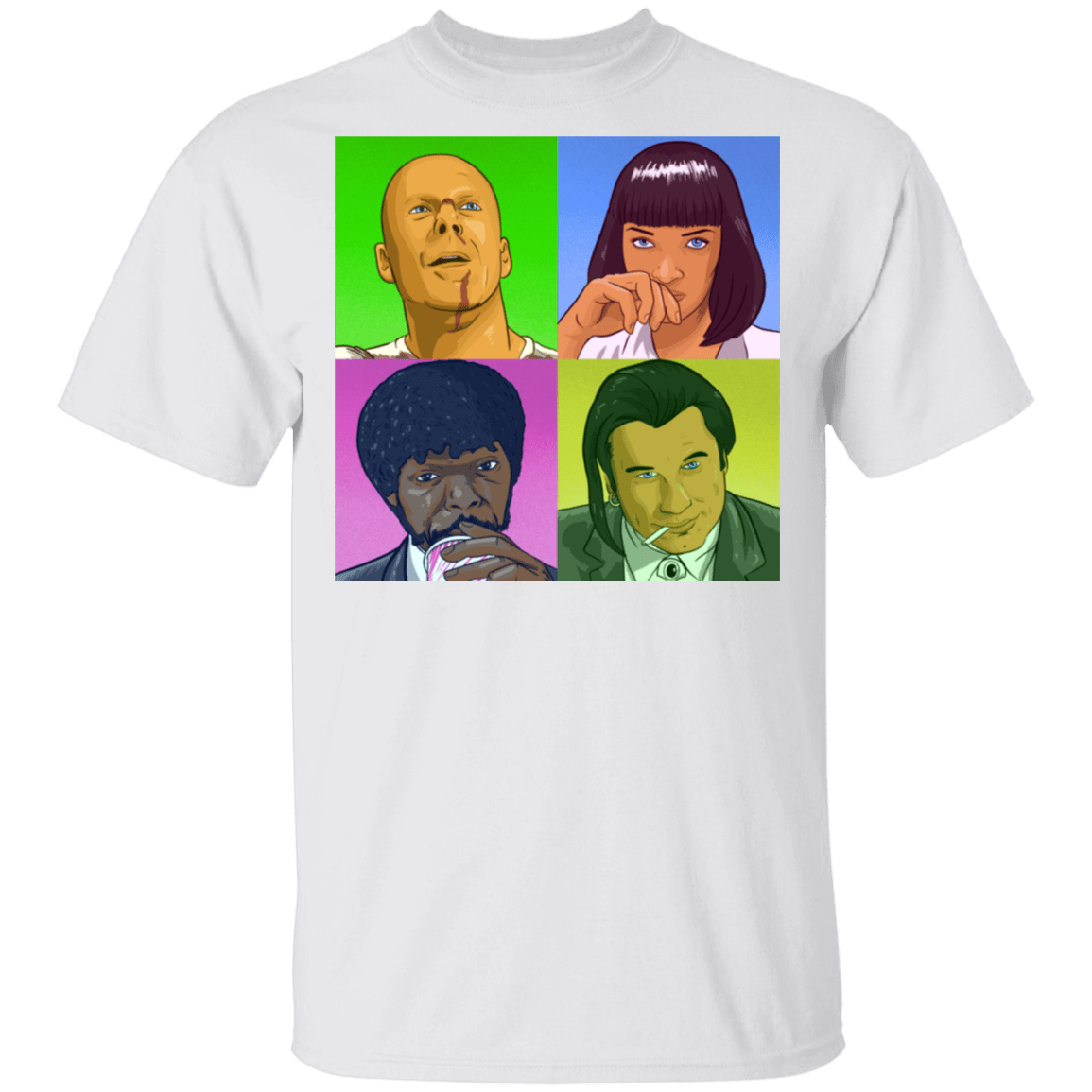 T-Shirts White / S PoPart Fiction T-Shirt