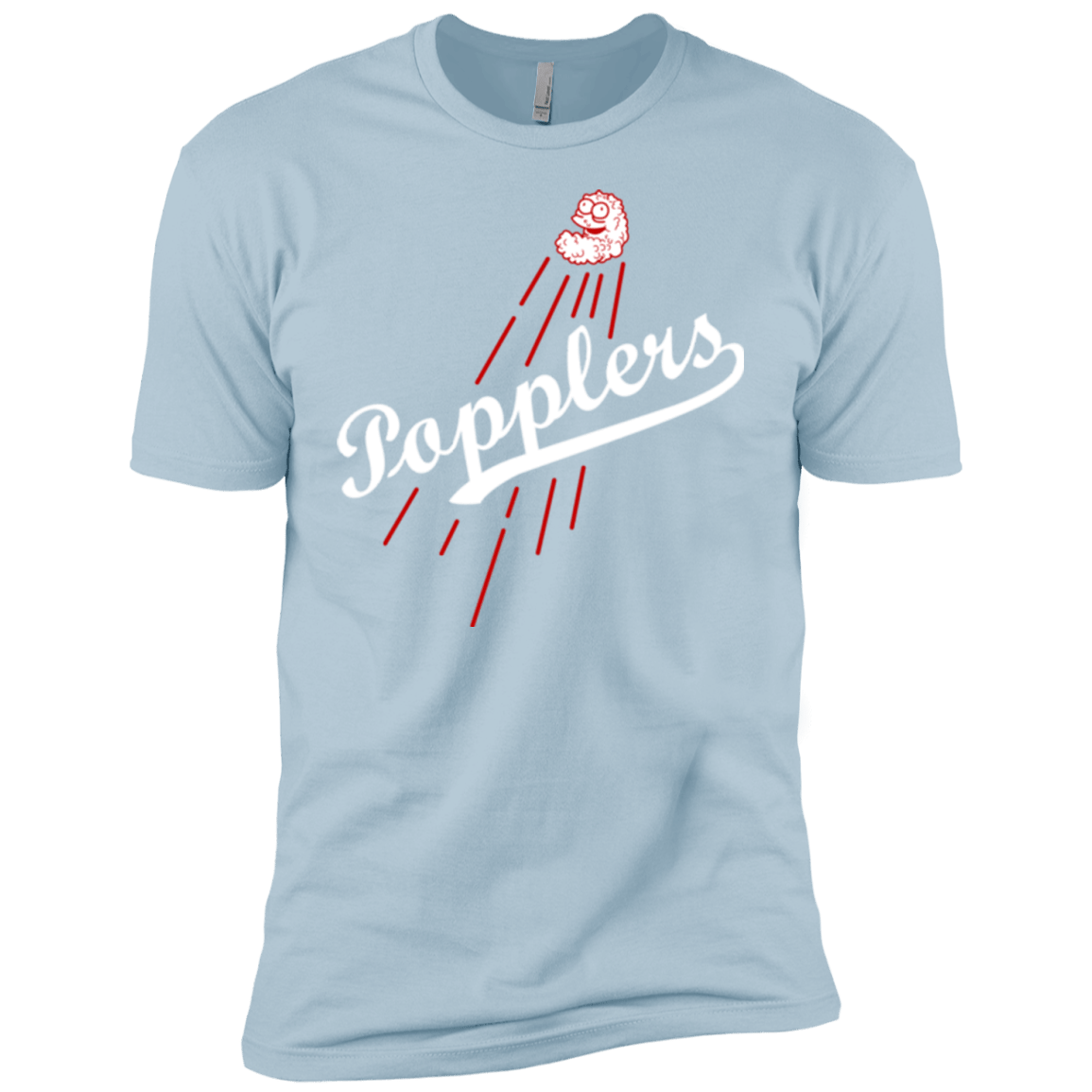 T-Shirts Light Blue / YXS Popplers Boys Premium T-Shirt