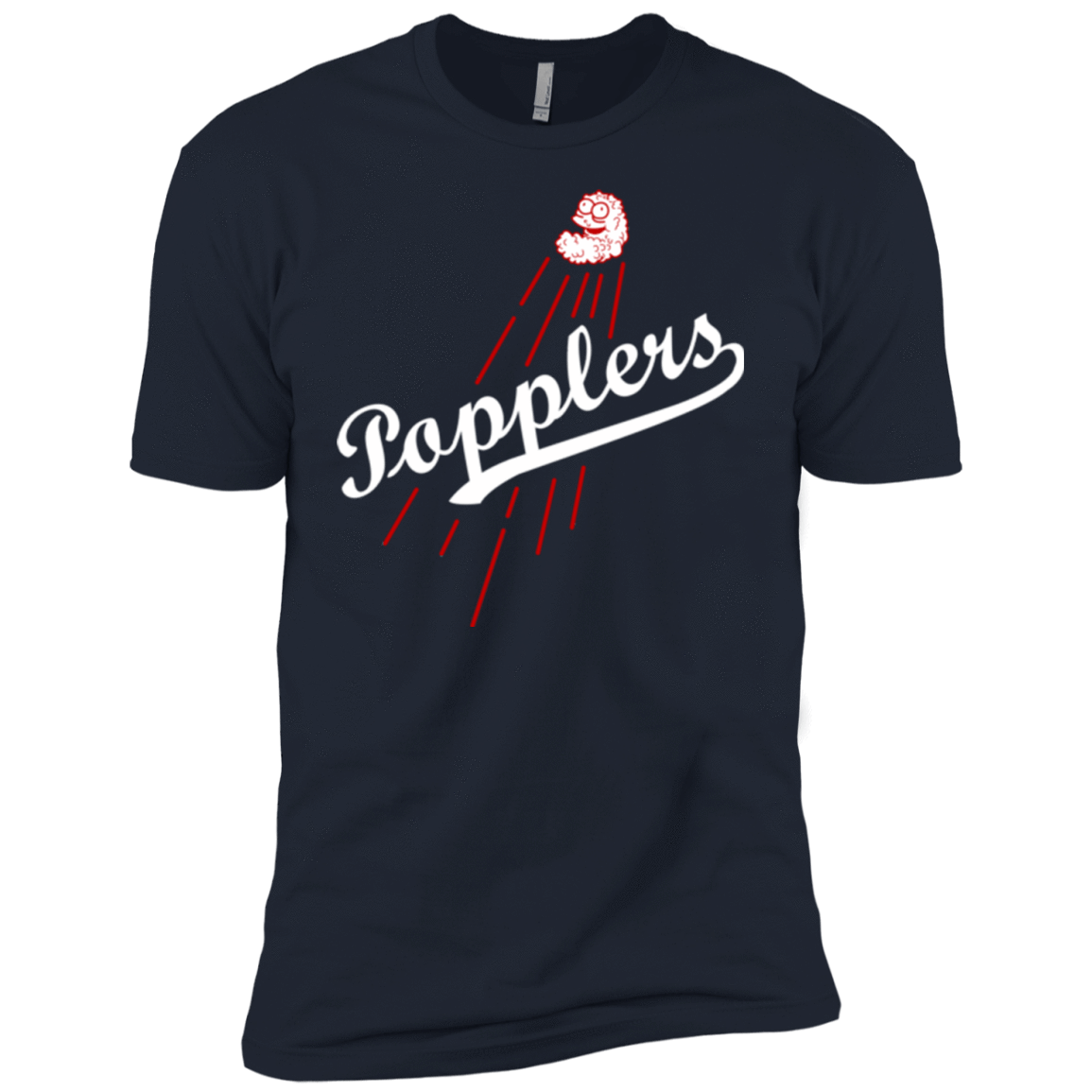 T-Shirts Midnight Navy / YXS Popplers Boys Premium T-Shirt