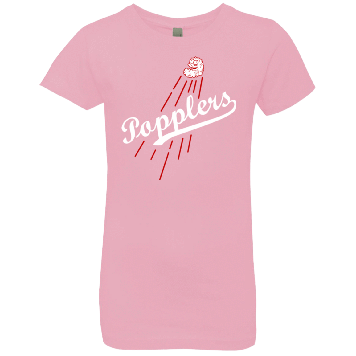 T-Shirts Light Pink / YXS Popplers Girls Premium T-Shirt