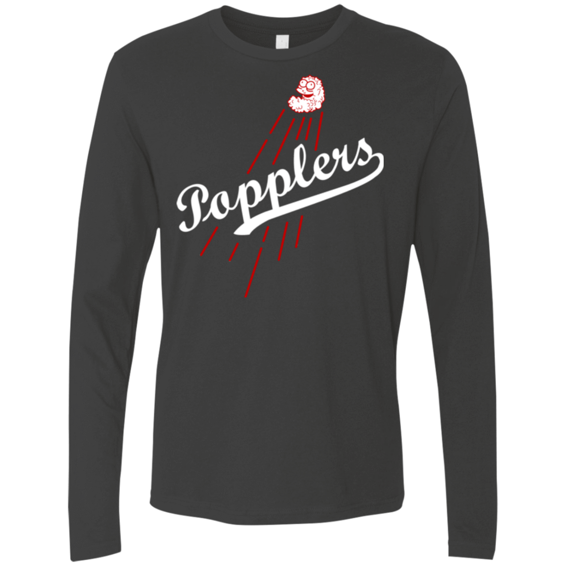 T-Shirts Heavy Metal / Small Popplers Men's Premium Long Sleeve