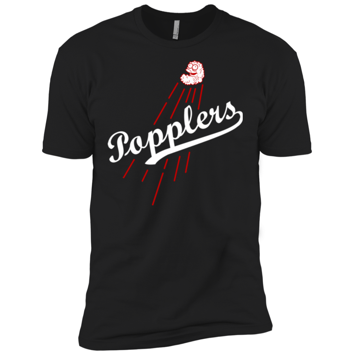 T-Shirts Black / X-Small Popplers Men's Premium T-Shirt