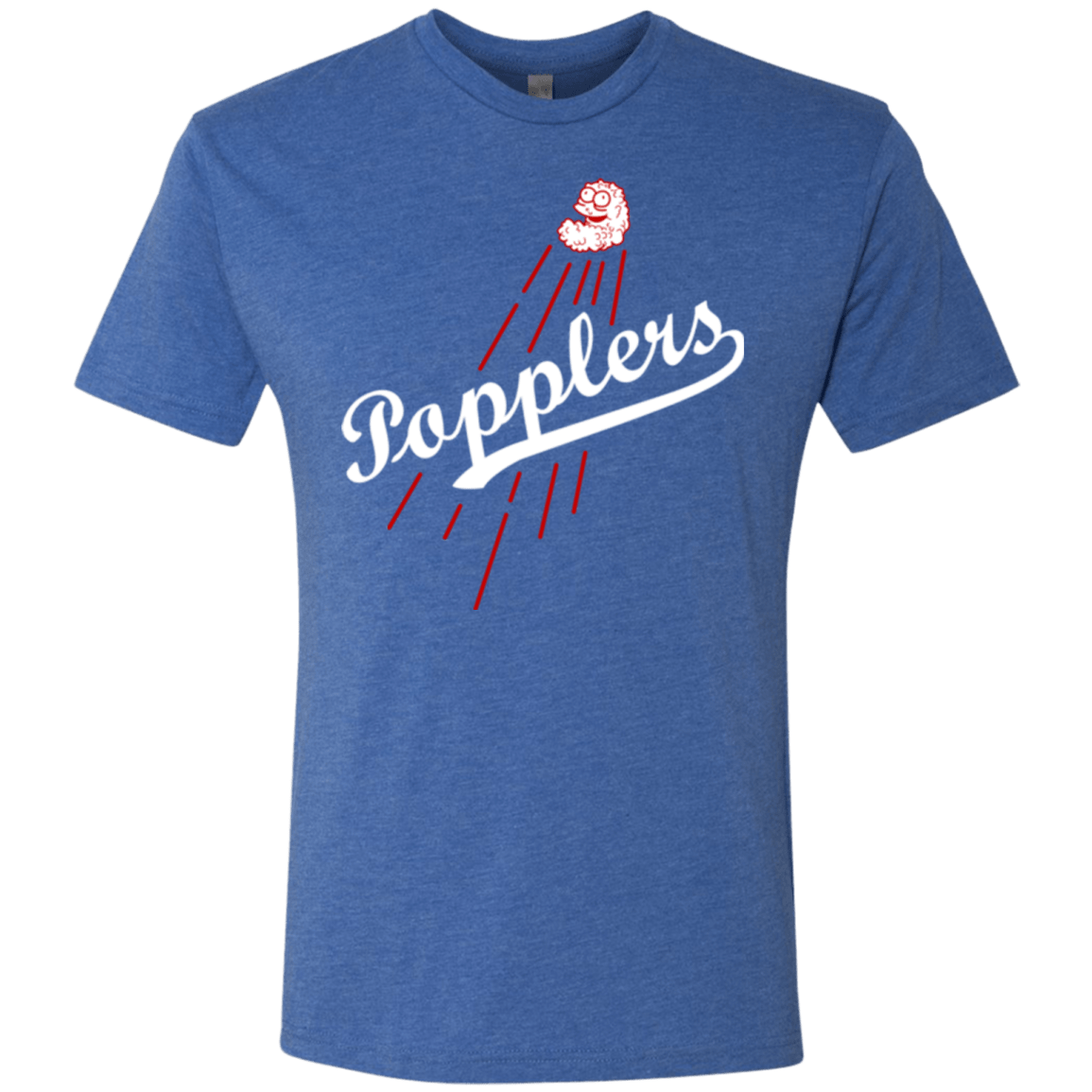 T-Shirts Vintage Royal / Small Popplers Men's Triblend T-Shirt