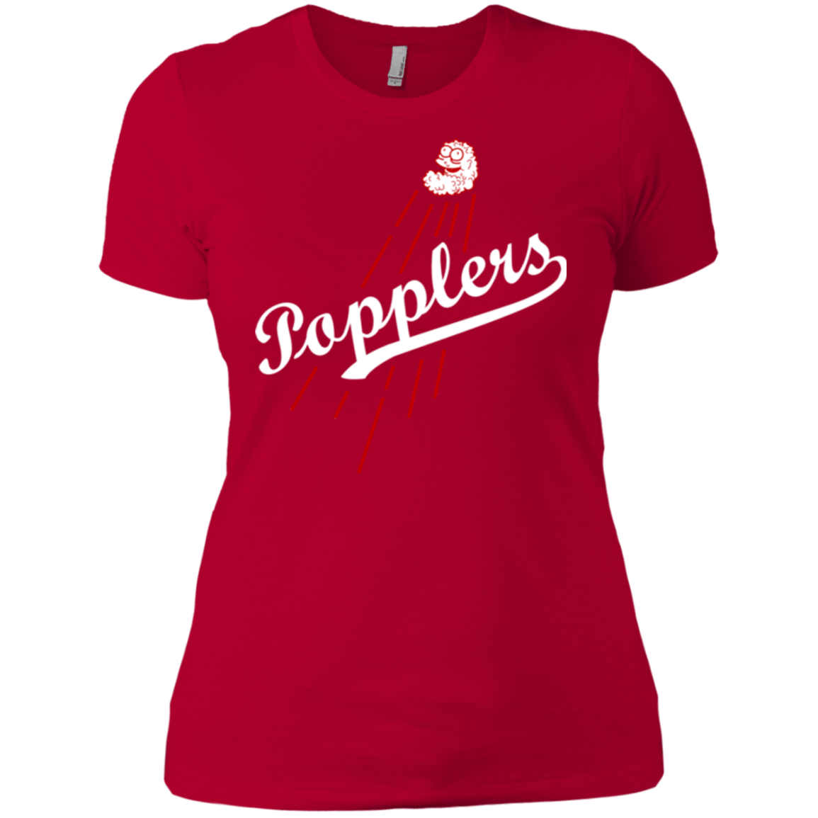 T-Shirts Red / X-Small Popplers Women's Premium T-Shirt