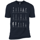 T-Shirts Midnight Navy / YXS POPULAR SWORDS Boys Premium T-Shirt